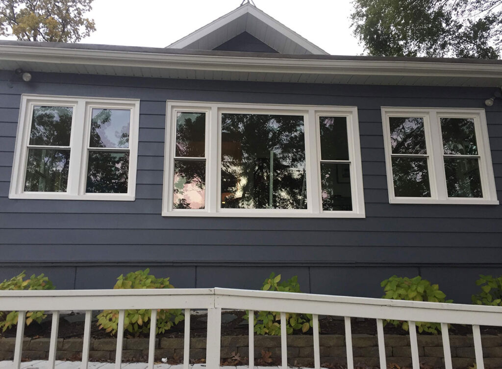 large central picture window installed by replacement window contractors granger indiana