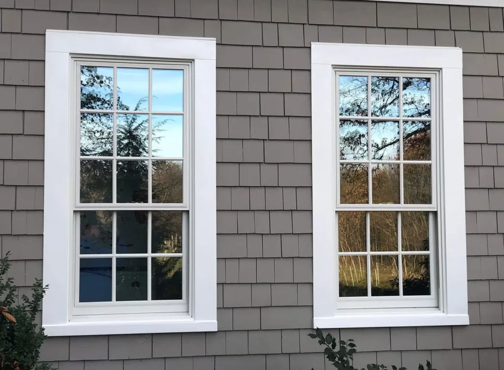 double-hung windows near north webster, in